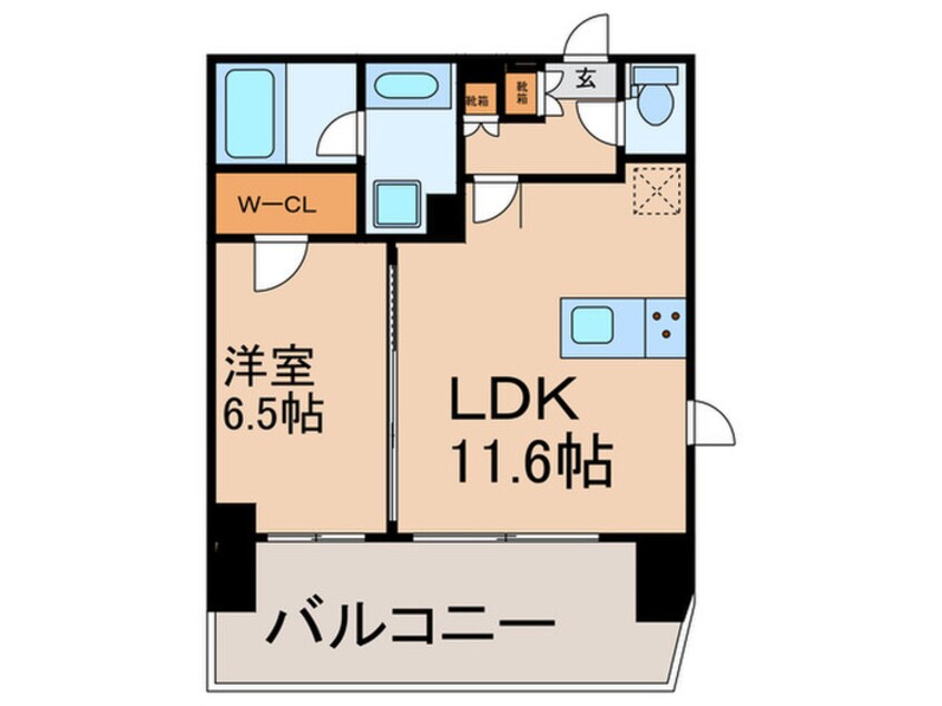 間取図 LEXE文京白山(701)