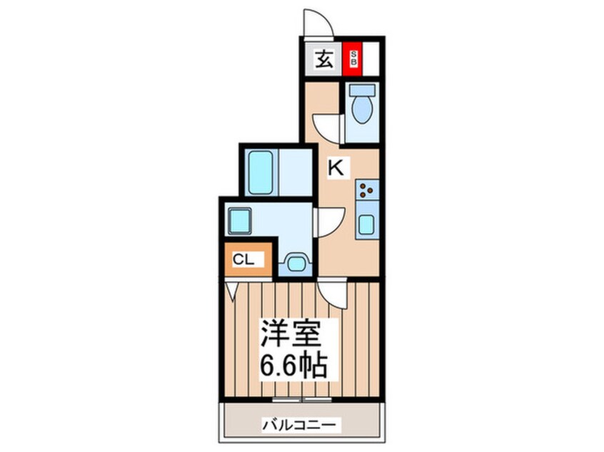 間取図 仮）草加市前浦様マンション