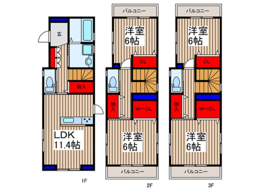 間取図 高坂２丁目戸建