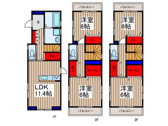 間取図 高坂２丁目戸建
