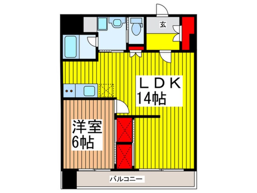 間取図 ヴィスタアリーナ