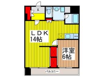 間取図 ヴィスタアリーナ