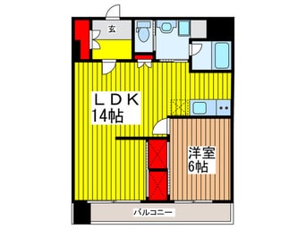 間取図 ヴィスタアリーナ