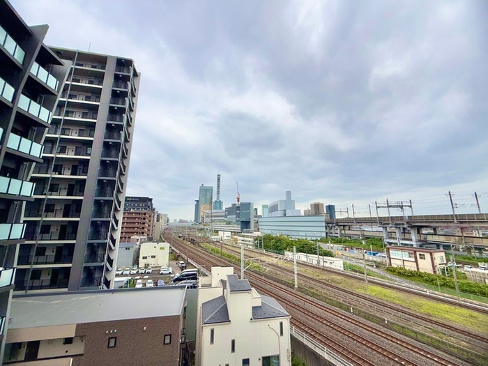 室内からの展望 ヴィスタアリーナ