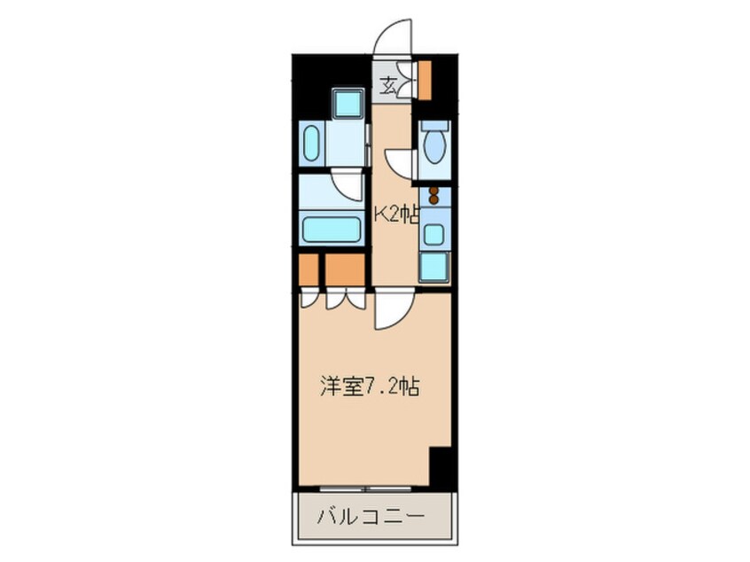 間取図 コンフォリア市谷柳町