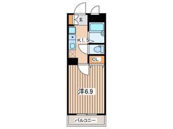 間取図 パレスK