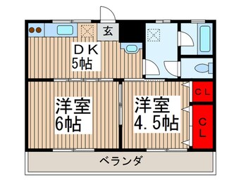 間取図 宮田ハイツ