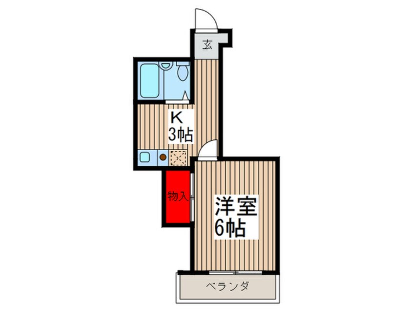 間取図 大河内マンション