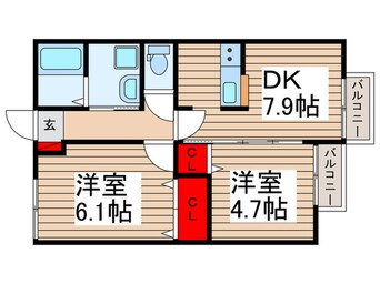 間取図 ノールピア