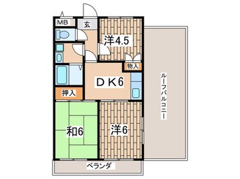間取図 桜一番館