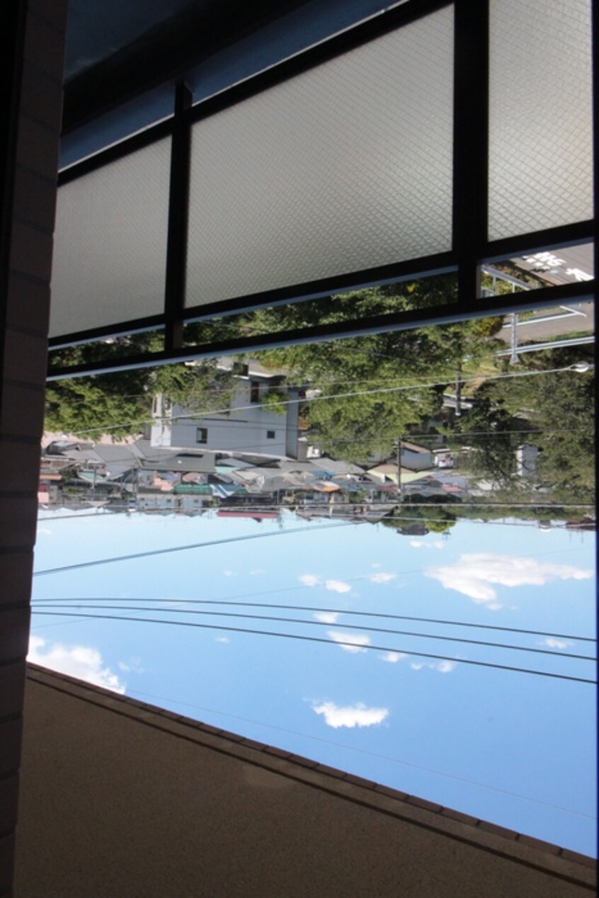 室内からの展望 桜一番館