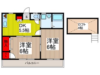 間取図 アルス北浦和