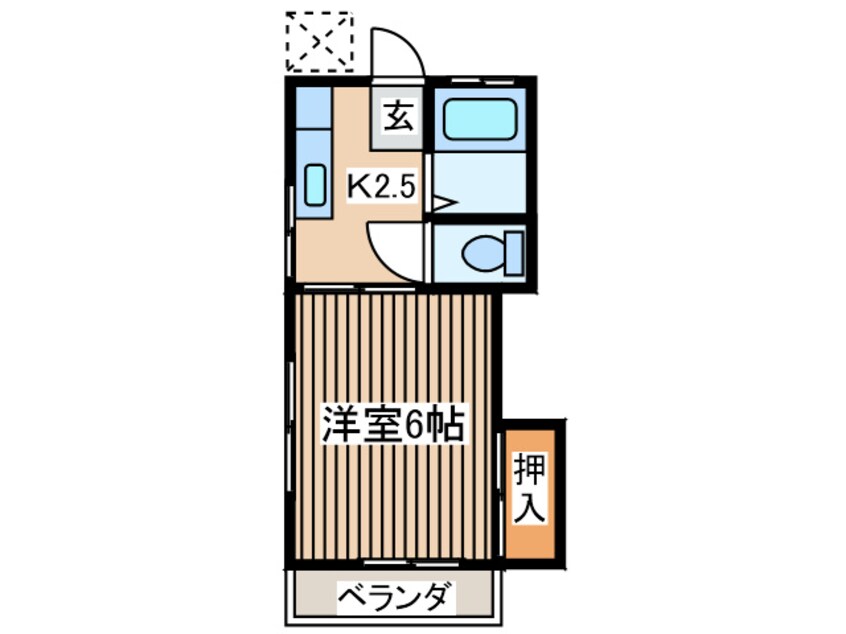 間取図 サンハイツ