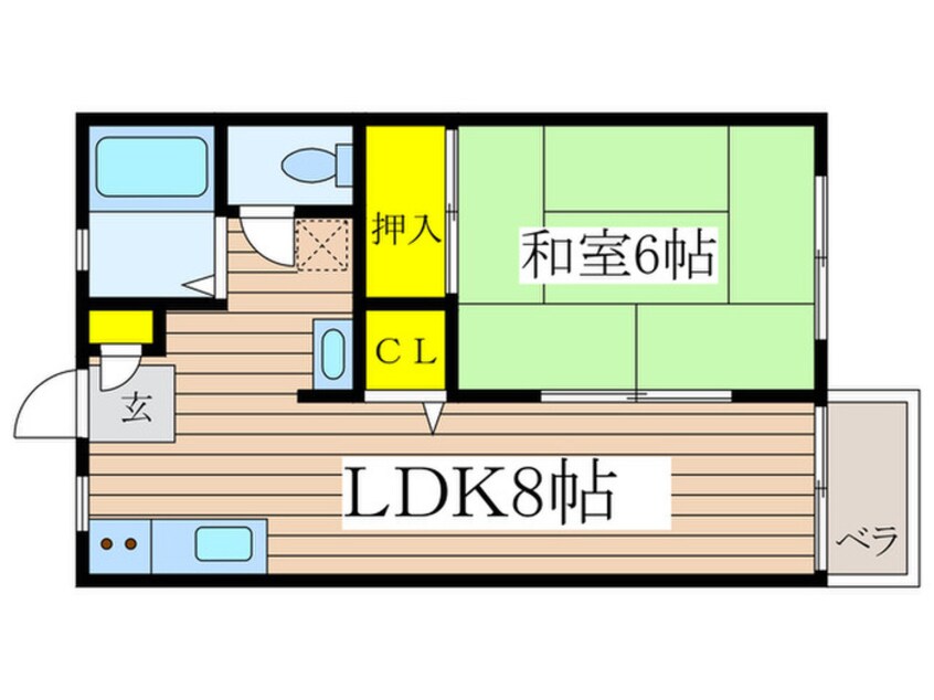 間取図 アボード小林