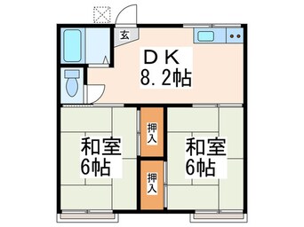 間取図 メイプルシティ－