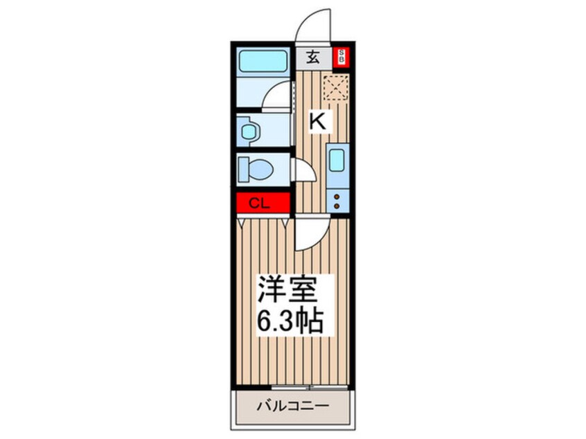 間取図 スカイアドレス