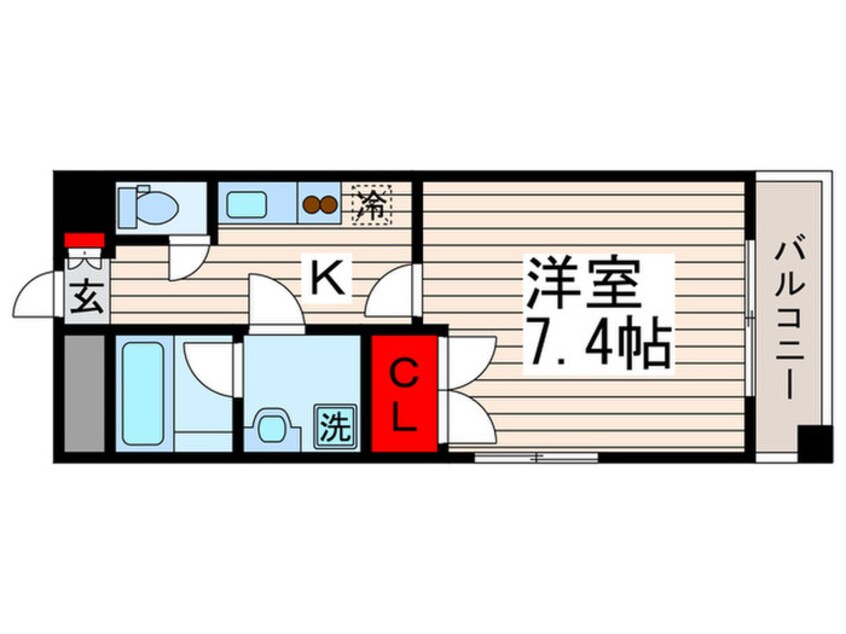 間取図 サウザンドコ－ト