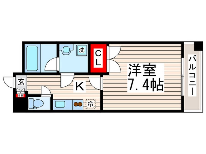 間取図 サウザンドコ－ト