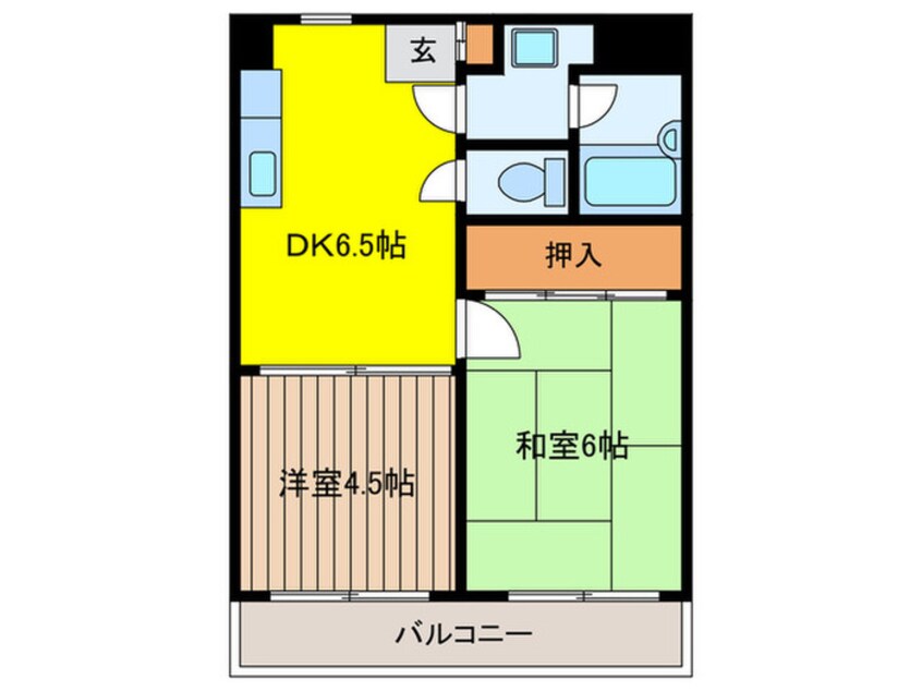 間取図 レヂェンドロ－ラン