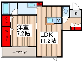 間取図 セルディーナ天神