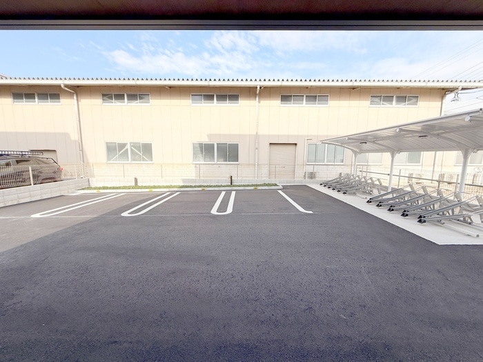 室内からの展望 セルディーナ天神