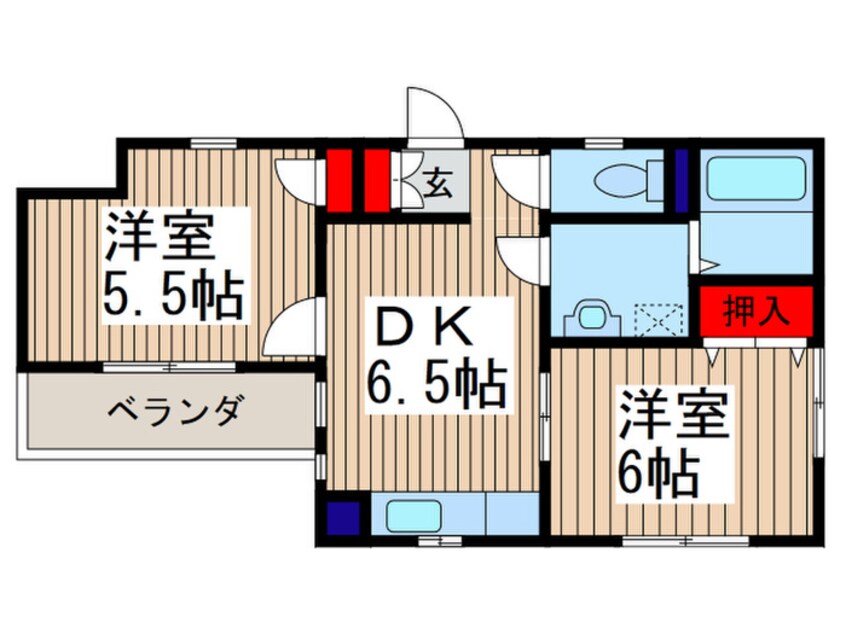 間取図 マンションザ佳苑