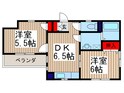 マンションザ佳苑の間取図