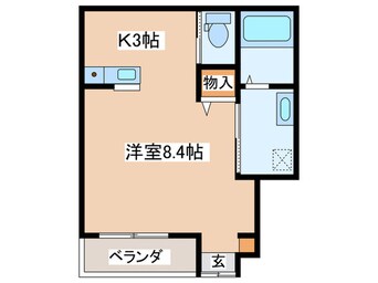 間取図 ﾗｸﾞｰﾅ茅ヶ崎