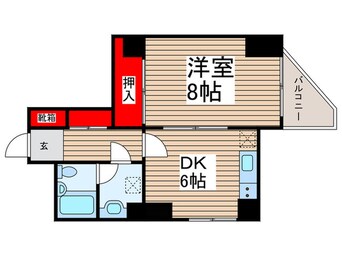 間取図 ﾗｲｵﾝｽﾞﾏﾝｼｮﾝ新小岩第5（102）