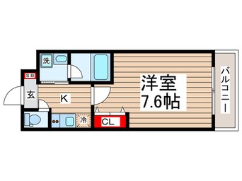 間取図 ハーモニーレジデンス門前仲町