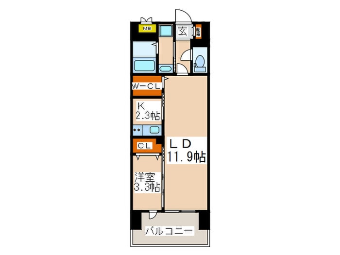 間取り図 レフィナード
