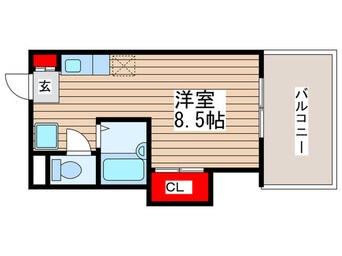 間取図 スタ－ハイム日野