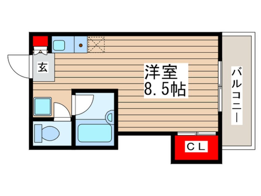 間取図 スタ－ハイム日野