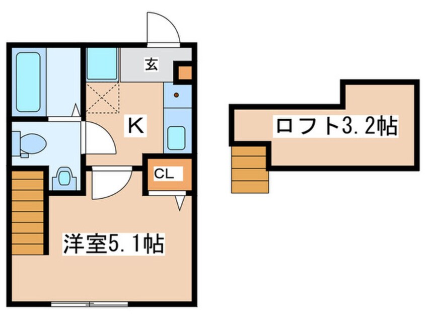 間取図 ポルトコリーナ鶴川