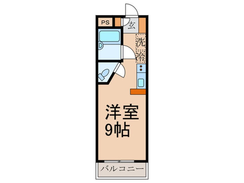 間取図 スピティ落合