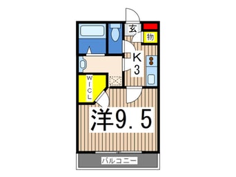 間取図 ライフモリ６号館