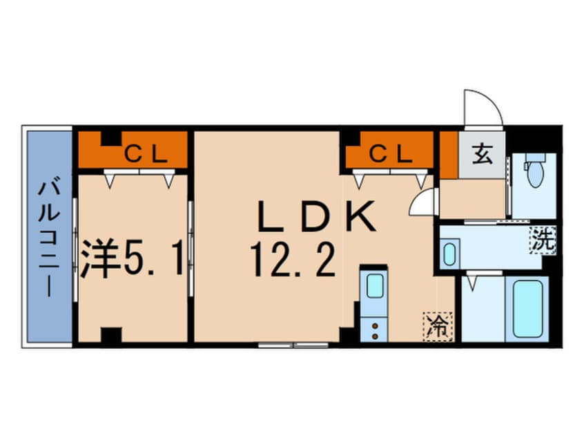 間取図 ラシーネ西片