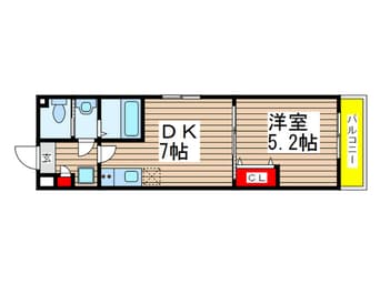 間取図 Pｒime Hills 千葉中央