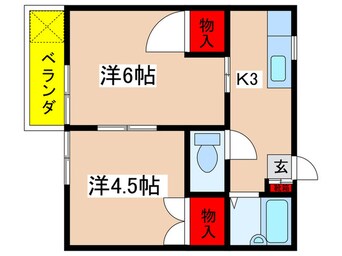 間取図 ベラ栗平