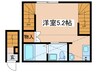 アークファースト町田 1Rの間取り