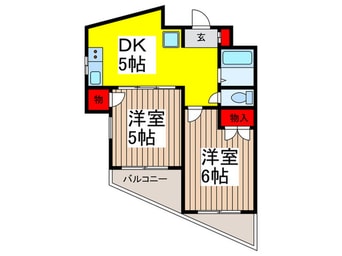 間取図 ジョイ北浦和