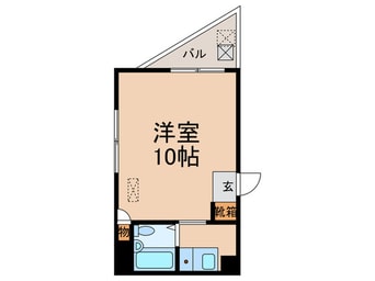 間取図 ウインド新富ビル