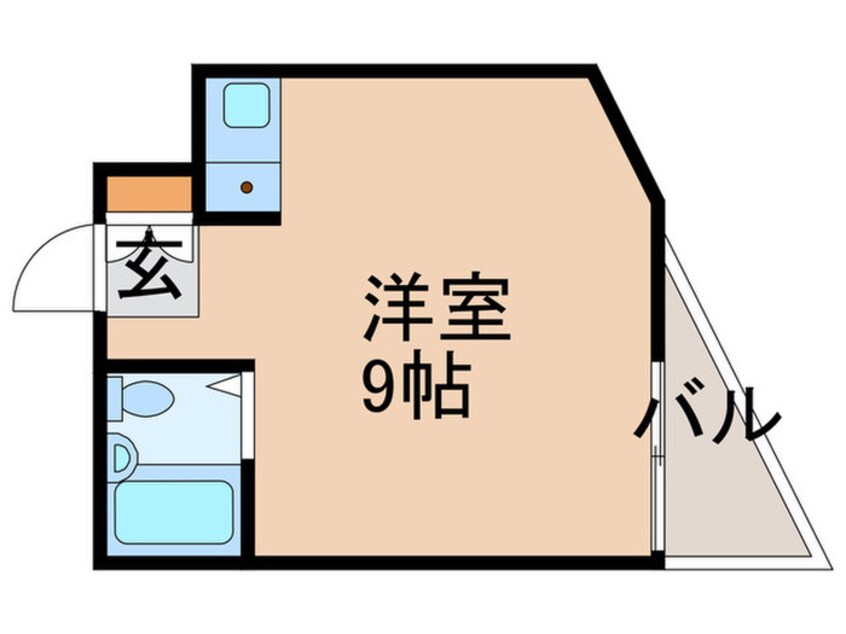 間取図 ウインド新富ビル