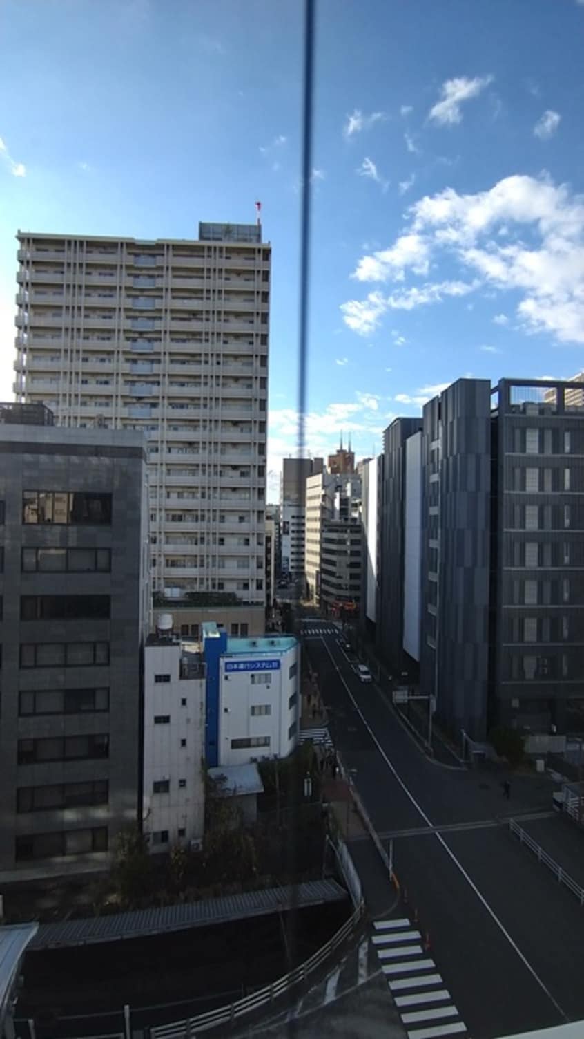 室内からの展望 ウインド新富ビル