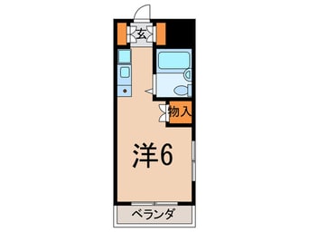 間取図 BRICK COURT