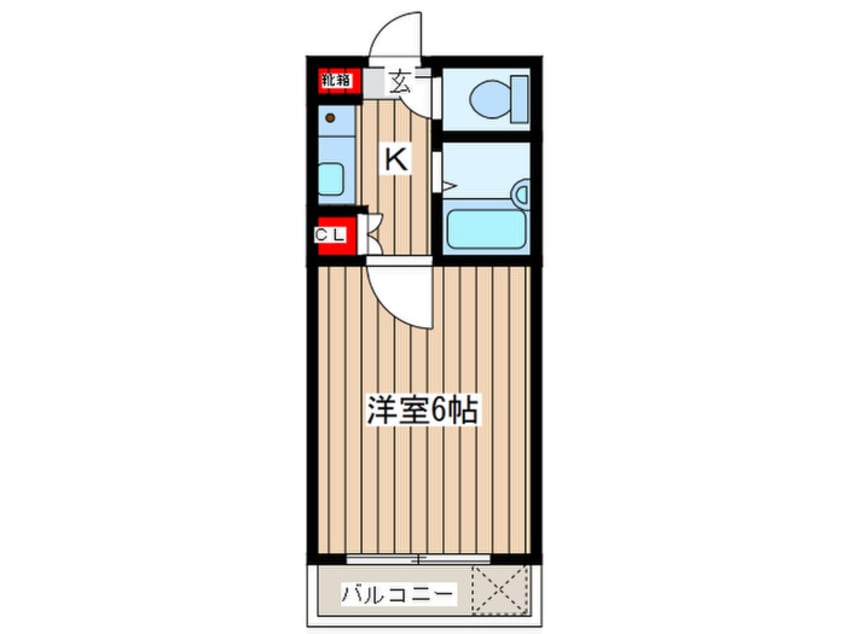 間取図 ベイコートＮｏ．１
