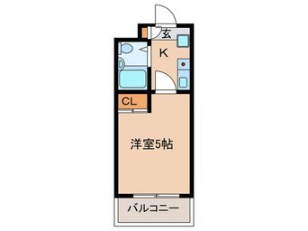 間取図 カルムイン成城西