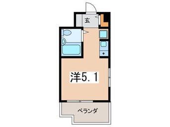 間取図 ユーコート洋光台