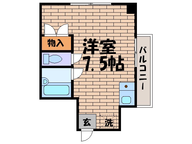 間取り図 目黒ケ－ツ－マンション