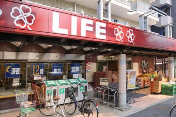 ライフ南台店(スーパー)まで357m NOZOMIO premier 幡ヶ谷